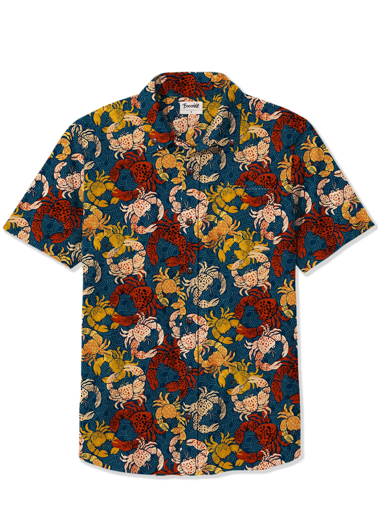 [Andréa Leonelli X Boozelele]Crabs - 100% Cotton Shirt