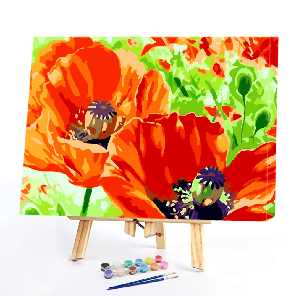 

40*50CM Paint By Numbers-Flower, 501 Original
