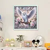 Owl On Flower Branch - 11CT Counted Cross Stitch - 40*40cm