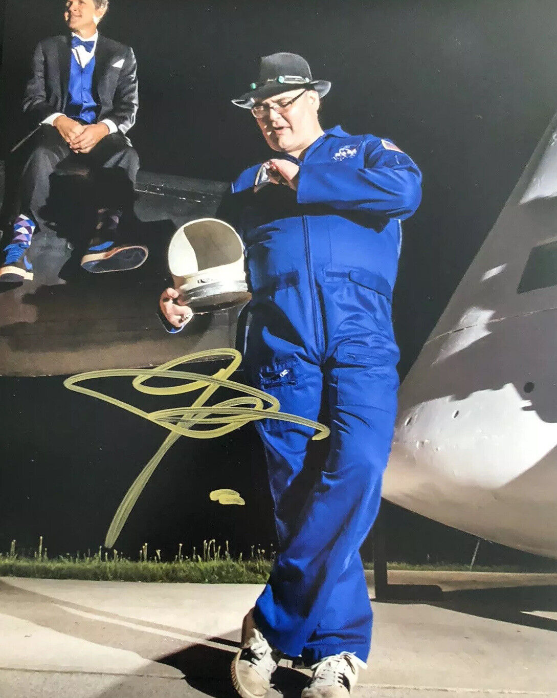 JOHN POPPER HAND SIGNED 8x10 Photo Poster painting BLUES TRAVELER LEAD SINGER RARE AUTHENTIC