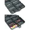 140Pcs Fishing Swivel Snaps Kit Ball Bearing Swivels Triple Swivel Connectors