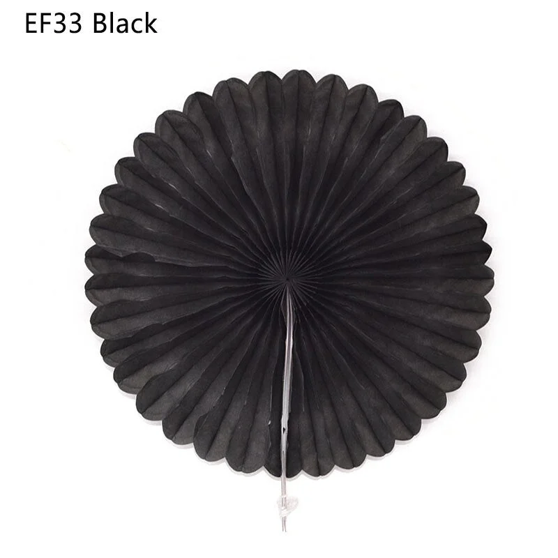 1Pc 20cm/25cm/30cm Tissue Paper Fans Honeycomb Pinwheels Hollow Hanging Flowers Birthday Party Wedding Baby Shower Decoration