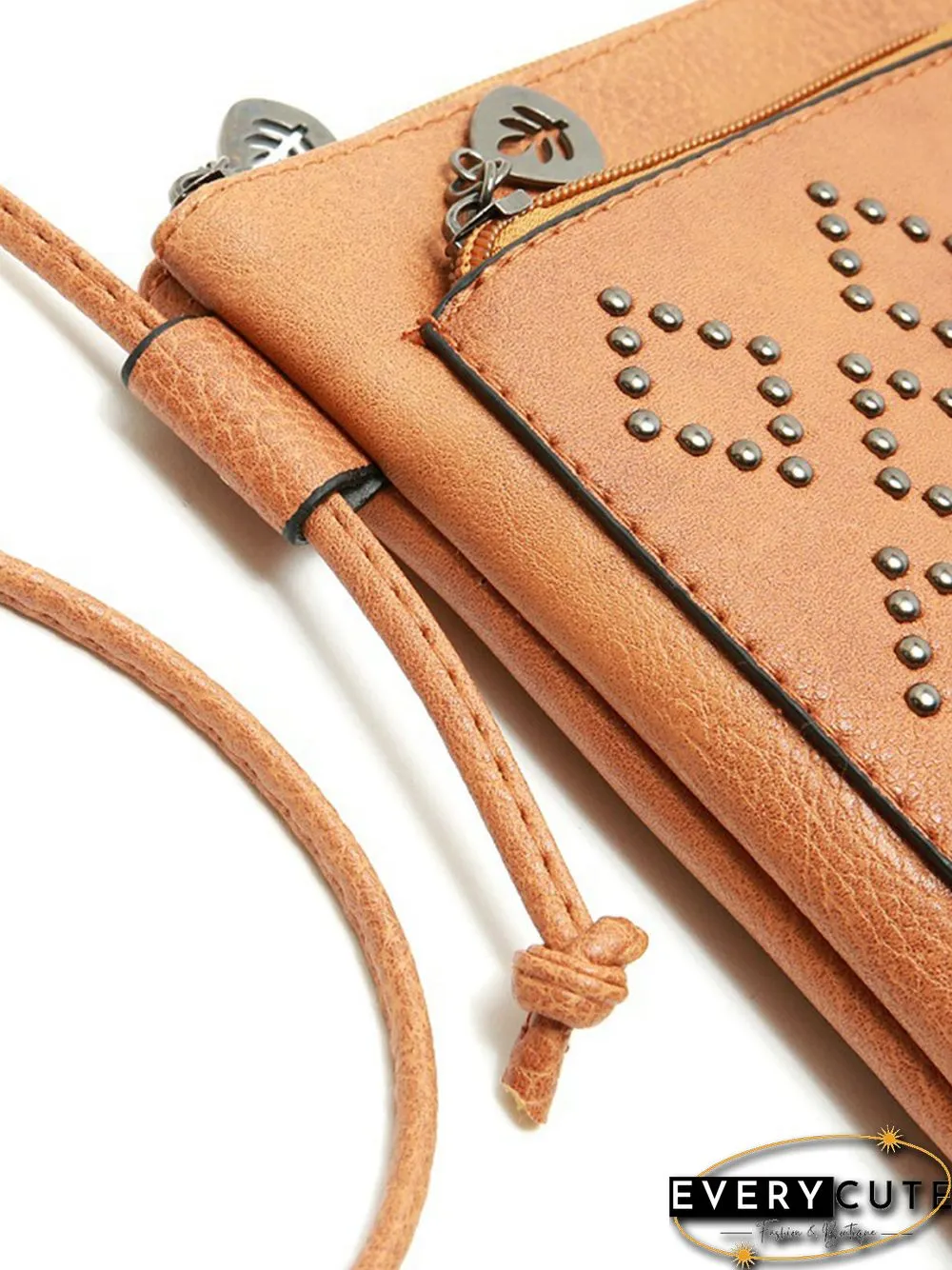 Simple Rivet Mini Crossbody Bag