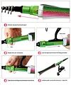 Fish-shaped lure rod, telescopic rod, recreational rod, portable fishing rod