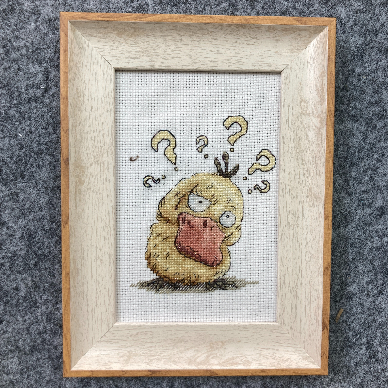 [CC2226-Question mark duck, most of the needles]  Painting Fairy Cross Stitch