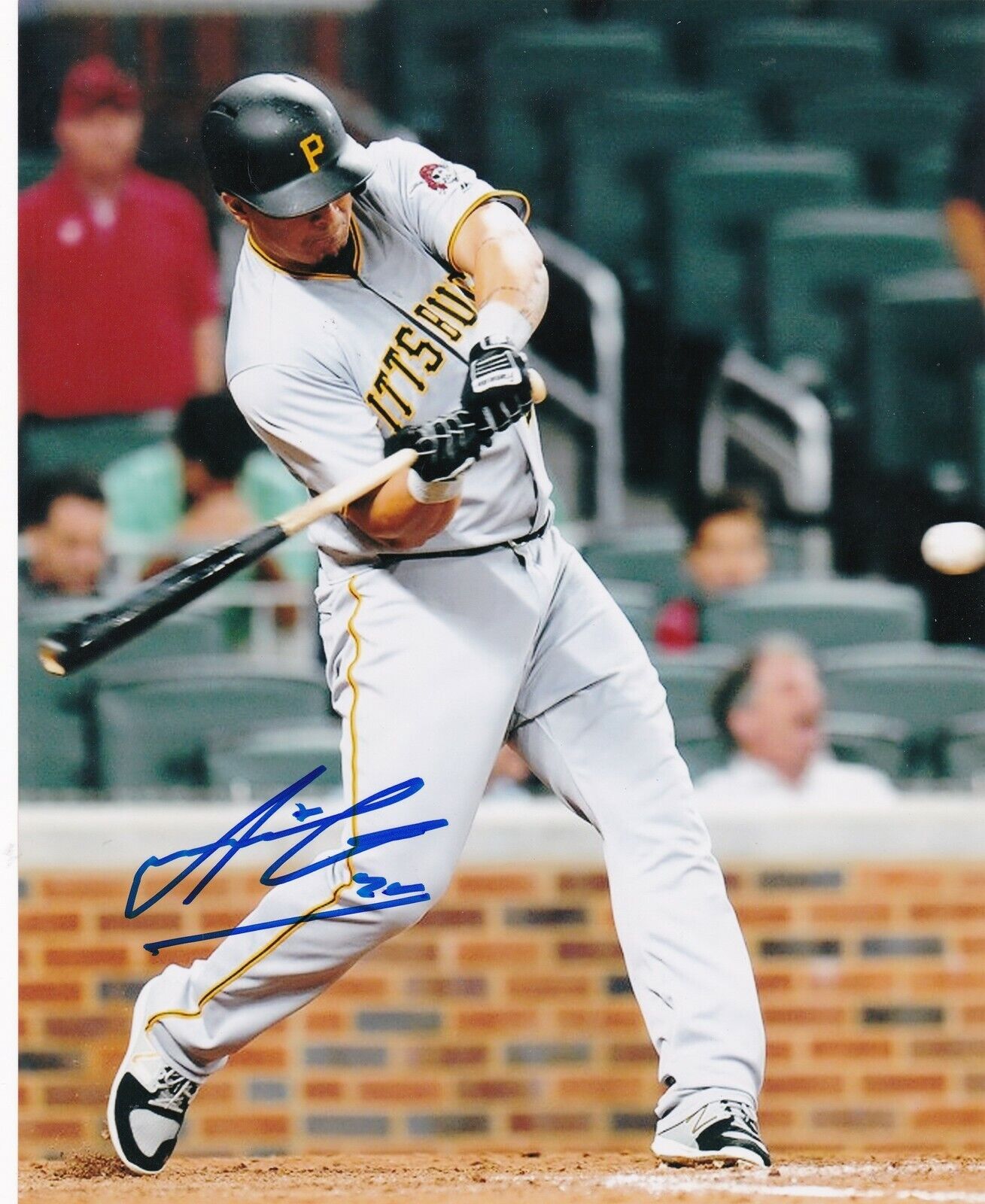 JOSE OSUNA PITTSBURGH PIRATES ACTION SIGNED 8x10