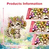 (US Local)Diamond Painting Car Aromatherapy Vent Clip Bling Air Vent Decorations (D)