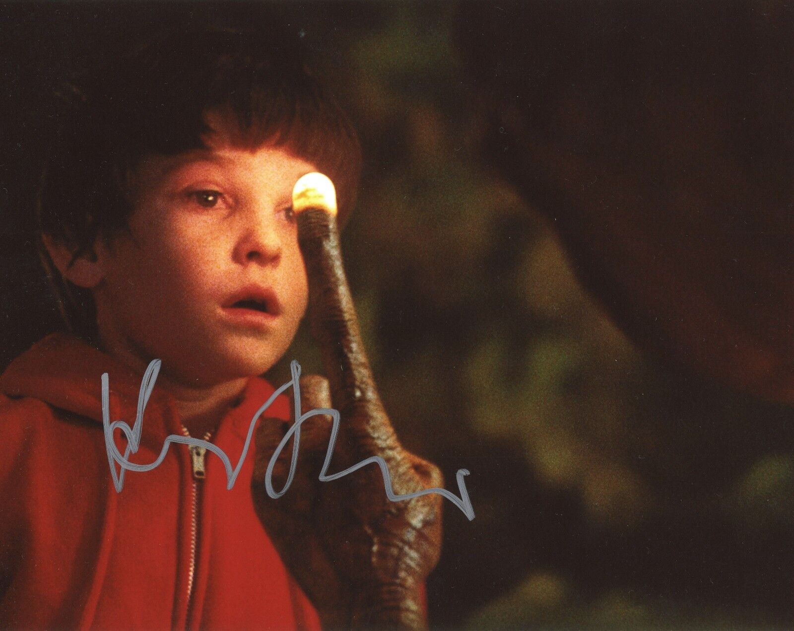 ~~ HENRY THOMAS Authentic Hand-Signed E.T. the Extra-Terrestrial