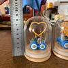 Handmade Circuit LED Art Lamp With Glass Dome
