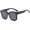 Mirror Myopia Sunglasses Men's Trendy Polarized Anti-UV Driver Driving Sunglasses