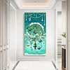 Diamond Painting -DIY Round Drill Green Dreamcatcher(80*40 CM)