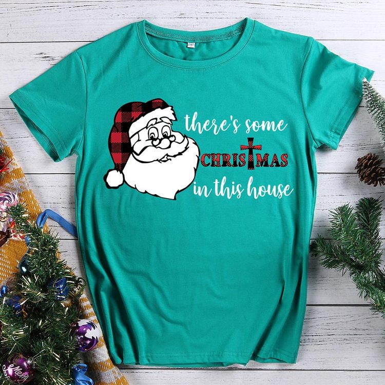 ANB - There's some Christmas in this house  Retro Tee Tee -607360