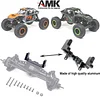 AMK Aluminum Alloy UTB18 Front Axle Servo Mount for Axial RC Crawler 1/18 UTB18 Capra Unlimited Trail Buggy RTR AXI01002T1 Update Parts (Cyan)