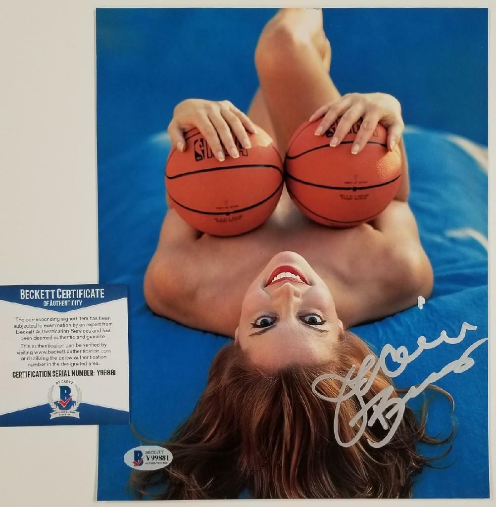 Jeannie Buss signed Playboy 8x10 Photo Poster painting Lakers Owner Autograph ~ Beckett BAS COA