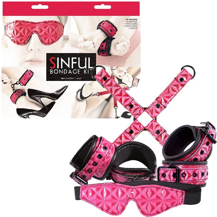 Pornhint Sinful Hogtie Pink