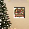 Diamond Painting-DIY Crystal Rhinestone Xmas Train(40*40 CM)