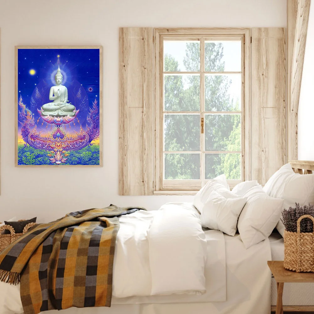 Diamond Painting - Full Round Drill - Buddha(30*40cm)