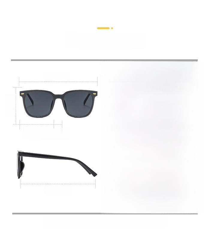 Casual Minimalist Solid Color Ac Square Full Frame Women’s Sunglasses