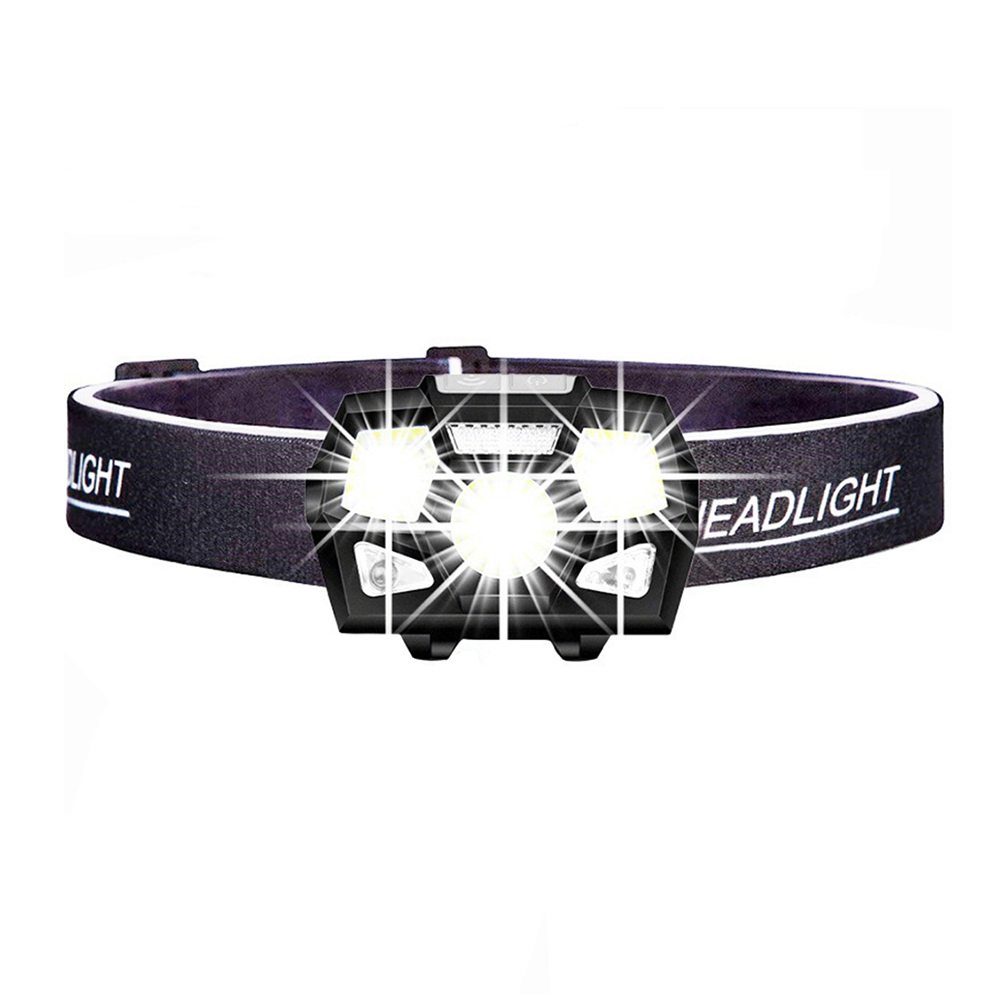 

USB Rechargeable LED Head Running Induction Flash-Head Lamp, 501 Original