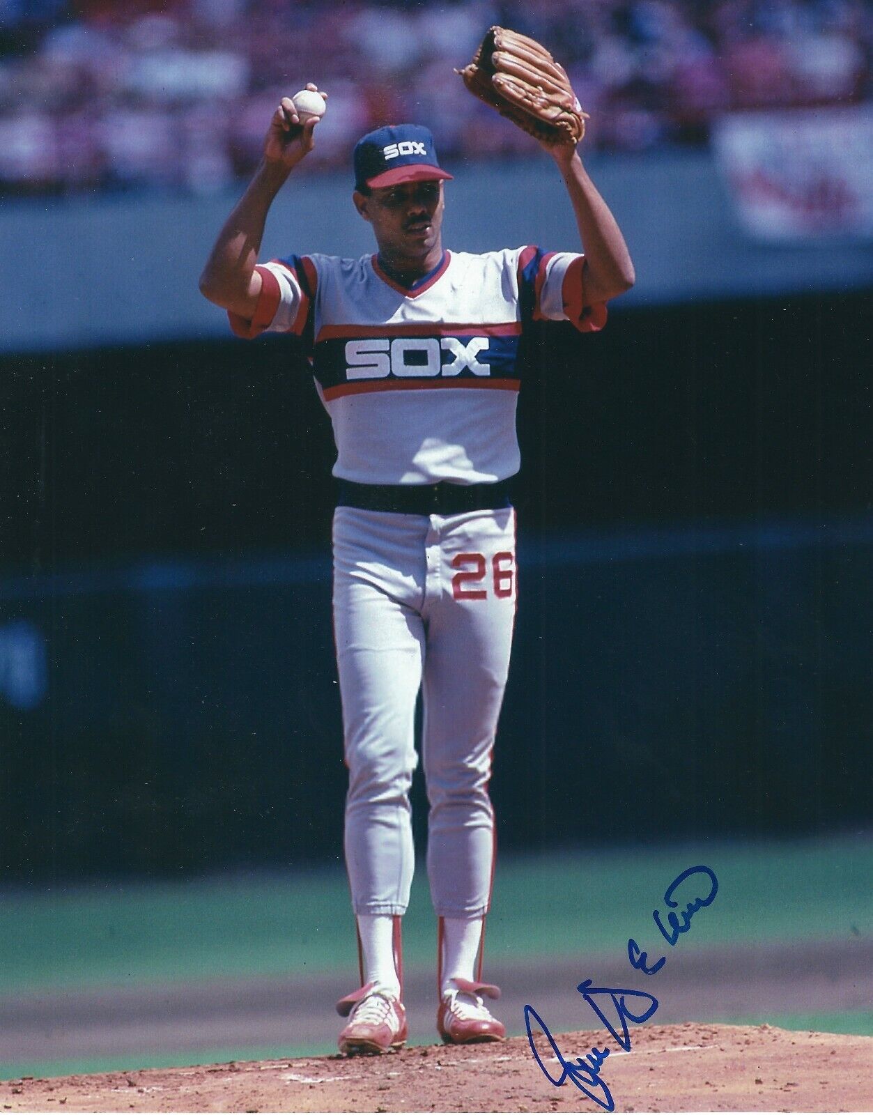 Signed 8x10 JOSE DELEON Chicago White Sox Autographed Photo Poster painting - COA