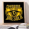 Fußball Dynamo Dresden - Rundbohrer Diamond Painting - 40*40CM