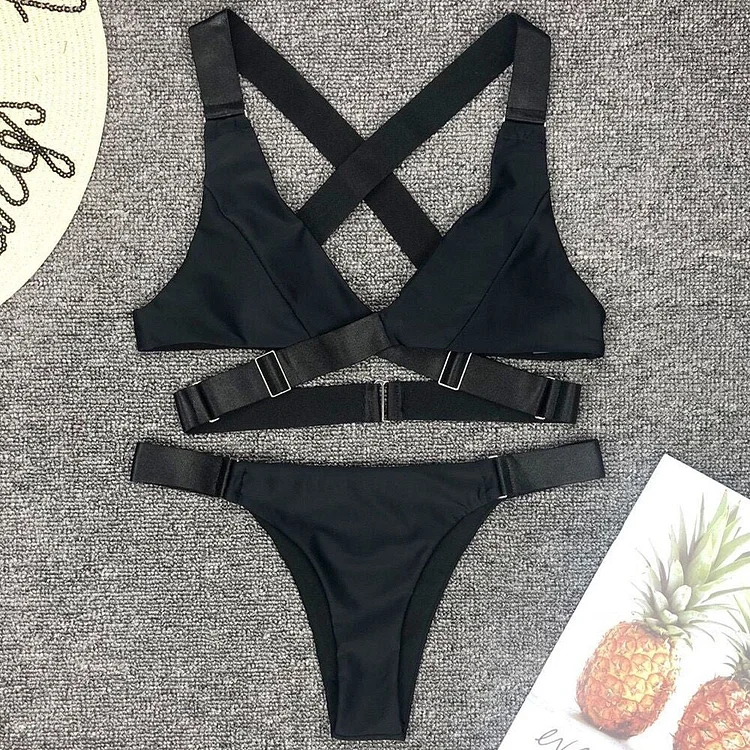 Cross Straps Bikini