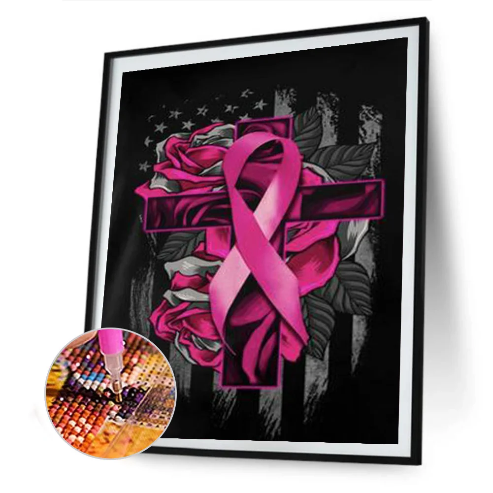 Full Round Diamond Painting 30*40cm - Cross