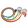 A/C Refrigeration Charging Service 3 Way Hose and Hook for R12 R22 R404A R134A