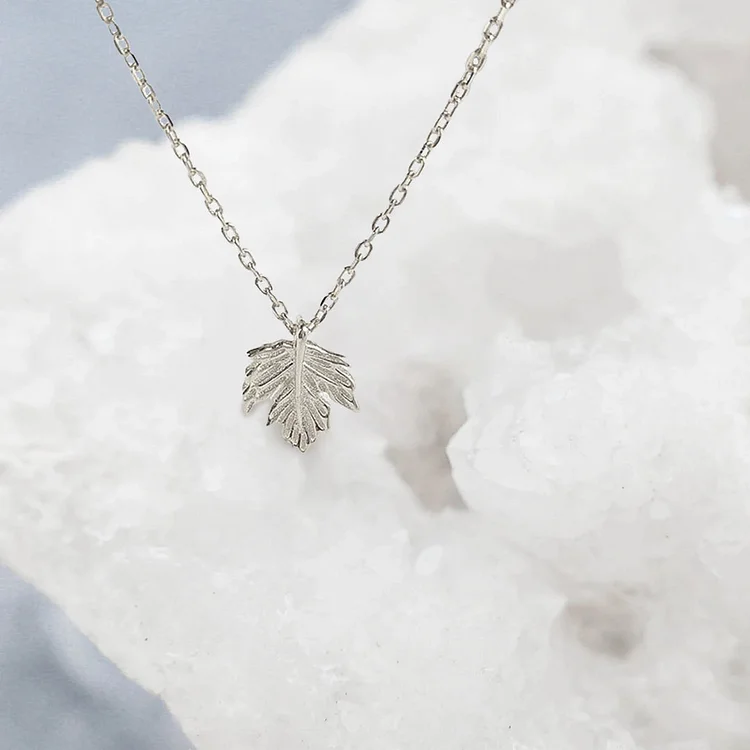Maple Leaf Necklace