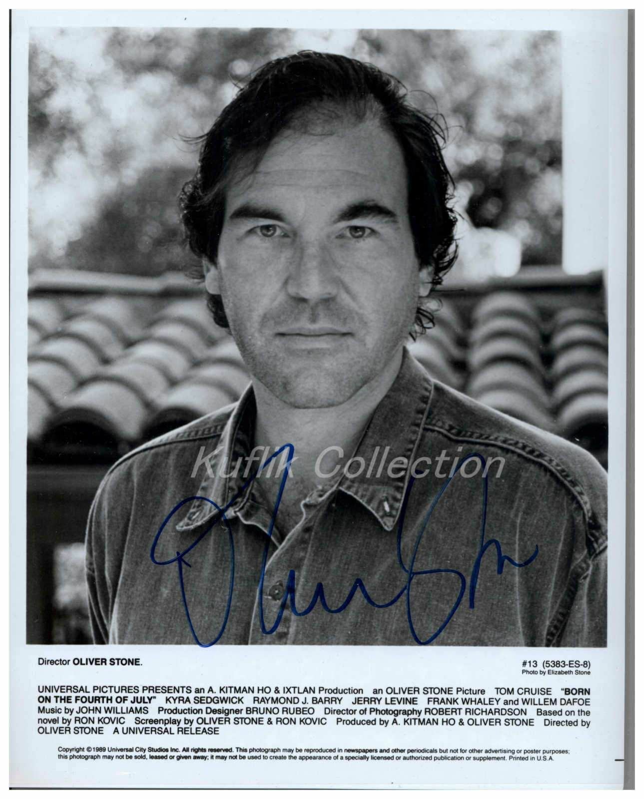 Oliver Stone - Director Signed Autograph 8x10 Photo Poster painting