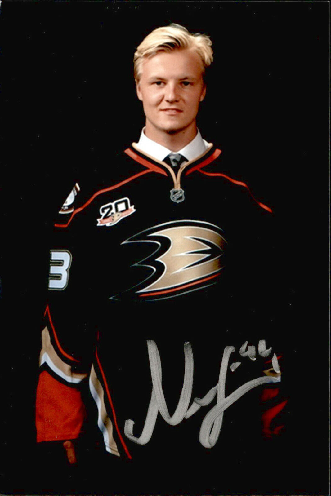 Nick Sorensen SIGNED 4x6 Photo Poster painting ANAHEIM DUCKS #2