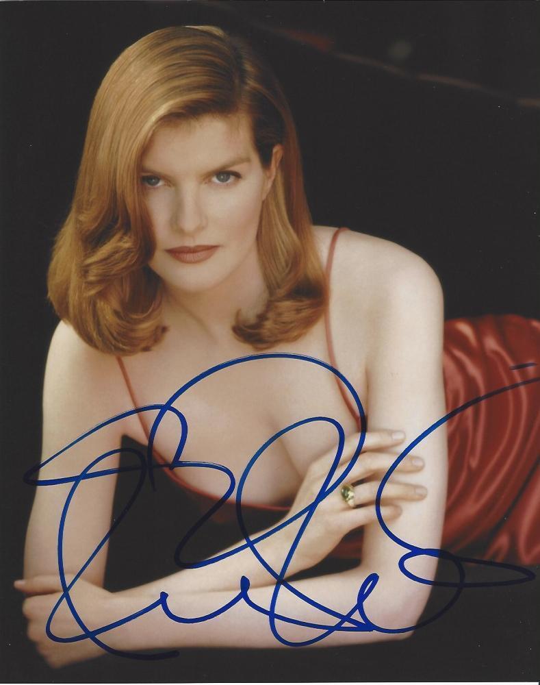 RENE RUSSO HAND SIGNED AUTHENTIC 8X10 Photo Poster painting w/COA THE INTERN ACTRESS PROOF