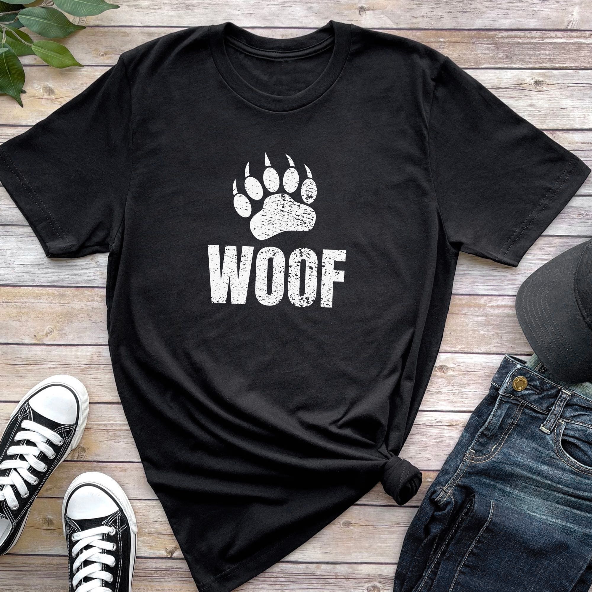 Woof bear pride t-shirt