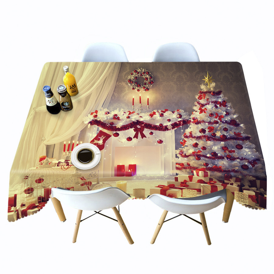 

Christmas - 3D Tablecloth, 140*180cm, 501 Original