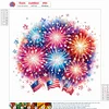 Diamond Painting-DIY Crystal Rhinestone Flag Fireworks