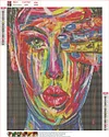 Face graffiti | Full Square Diamond Painting Kits