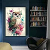 (Multi-Style) Raccoon Dog Owl-11CT Stamped Cross Stitch 40*55/40*60cm(Big Size)