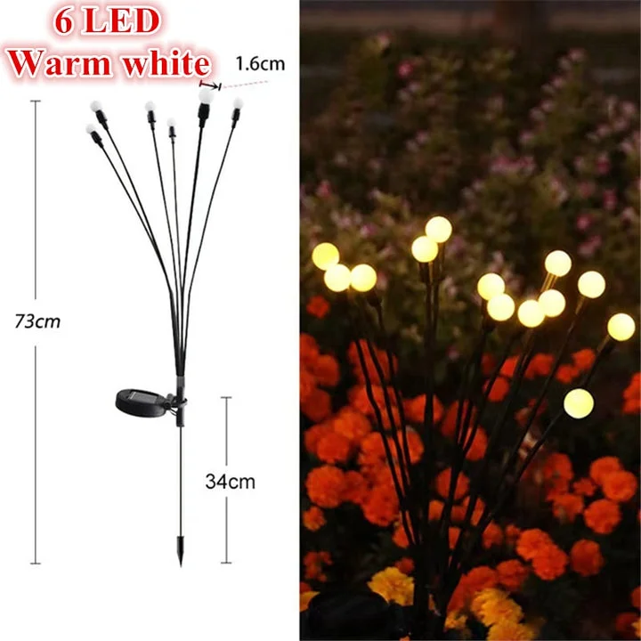 Solar Firefly Decorative Lamp Outdoor Lawn Lamp