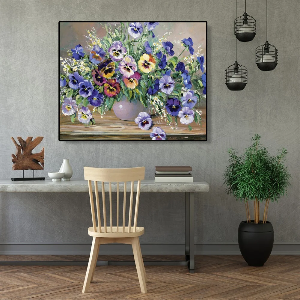 Flowers - Paint By Number(50*40cm)