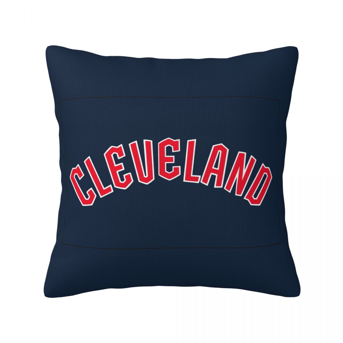 Cleveland Guardians Cleveland Text Decorative Square Throw Pillow Covers