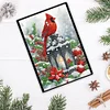 Diamond Painting Snow Cardinal Diary Book 50 Pages for Adults Kids