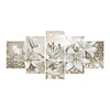 5pcs Diamond Painting Full Round Drill Lily(95*45 CM)