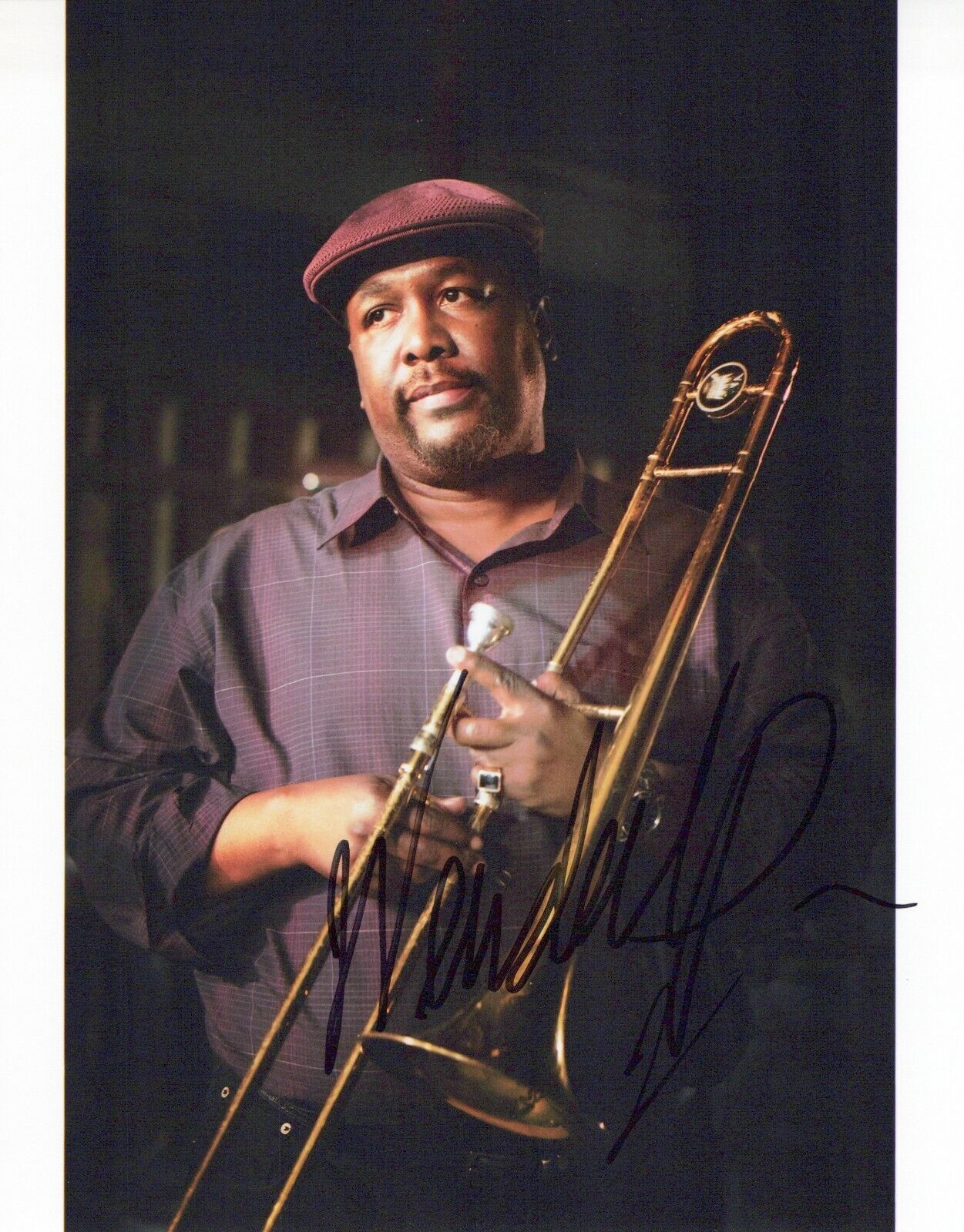 Wendell Pierce head shot autographed Photo Poster painting signed 8x10 #4