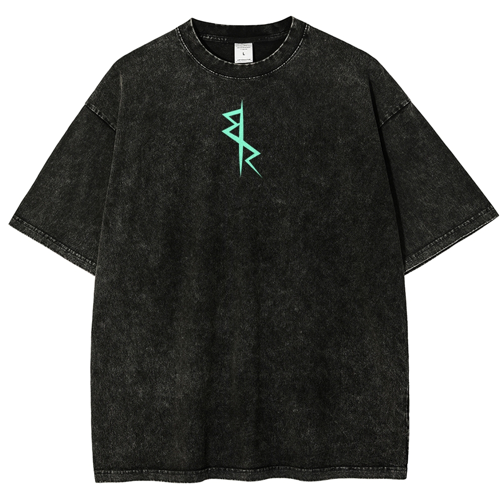 Cyberpunk Edgerunner Unisex Fit Washed T-Shirt 25 9  6622