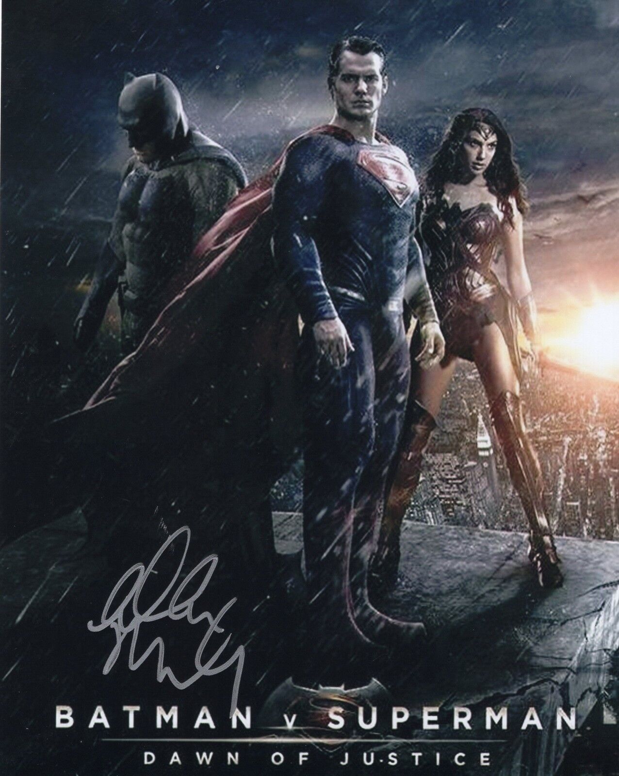 Callan Mulvey Batman vs Superman 300 Rise of a Empire Signed 8x10 Photo Poster painting w/COA #4