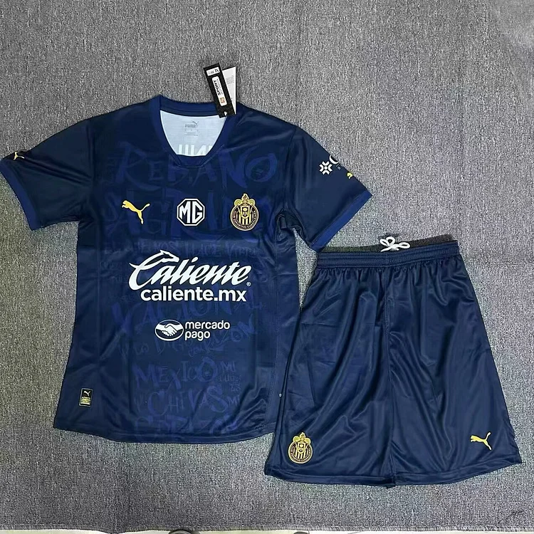 2024-25-Chivas Second Away-Jersey-Children's Kit