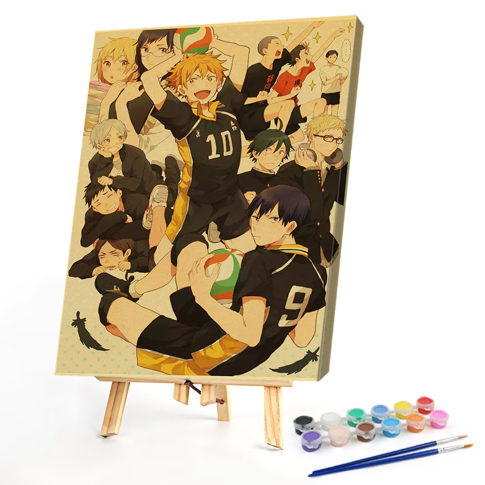 

40*50CM - Paint By Numbers - Volleyball Player, 501 Original