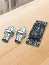 Mini Power SWR Meter 3-30MHz HF Short Wave Standing Wave Meter 12W SWR PWR Meter