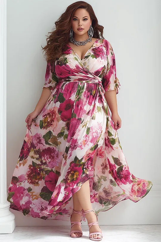 wrap dress with boots Sofia Black Pleated Wrap Dress| Italian Dresses 40/ US 6 / Black main image 0