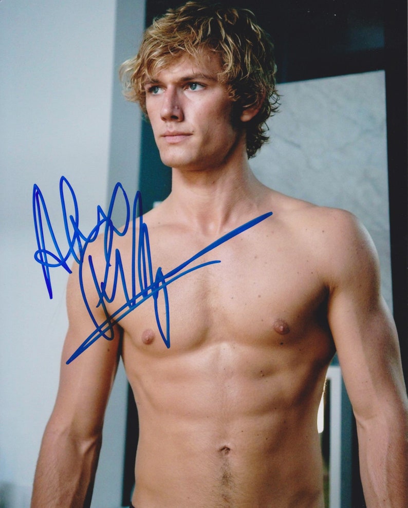 Alex Pettyfer Signed Autographed 50 Shades of Grey